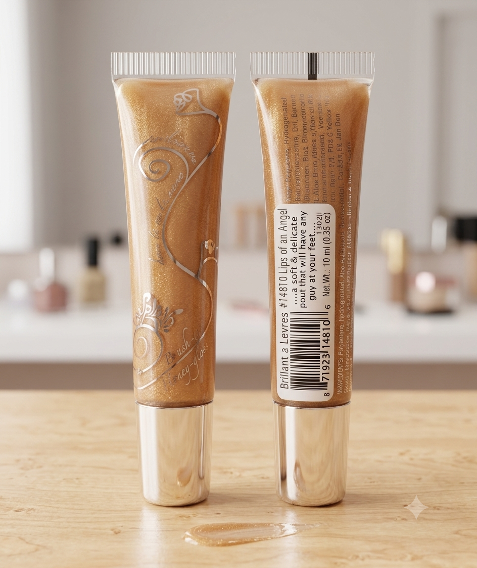 LA Splash Cosmetics Lips of an Angel – Brush-on Honey Gloss