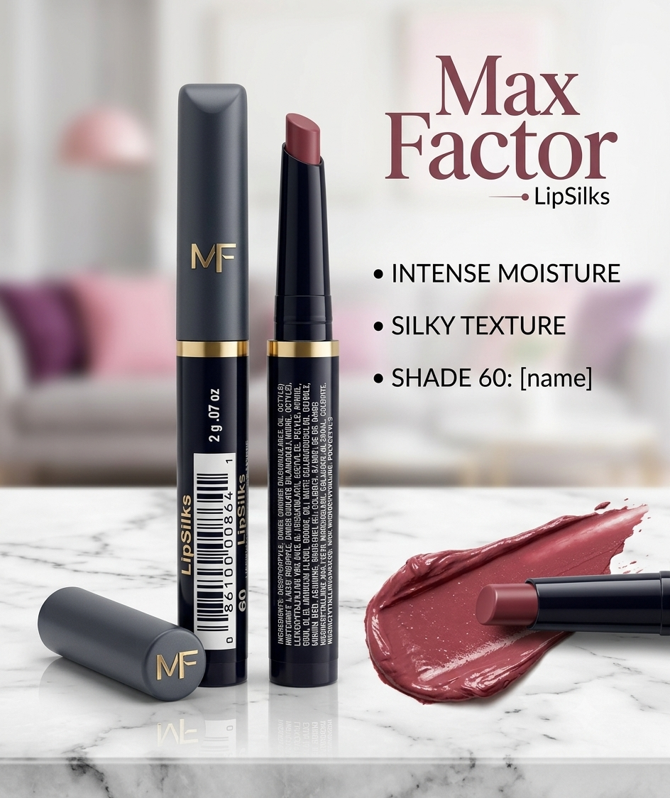 Max Factor Lip Silks – 60
