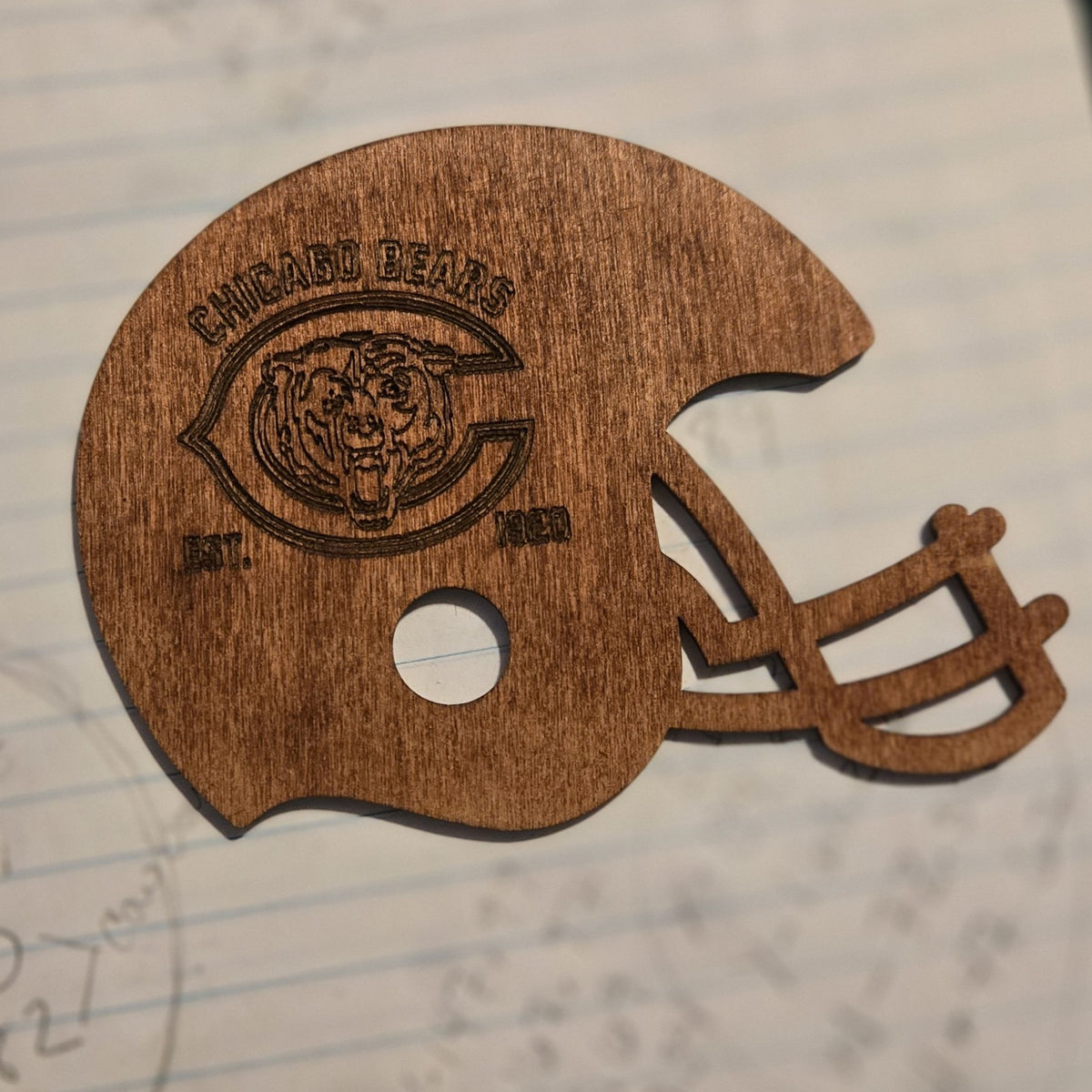 Personalized American Football Coasters