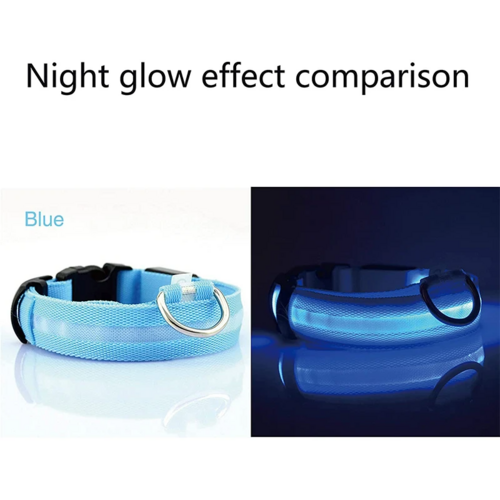 Flashing Collar Light Up Glow Pet Safety