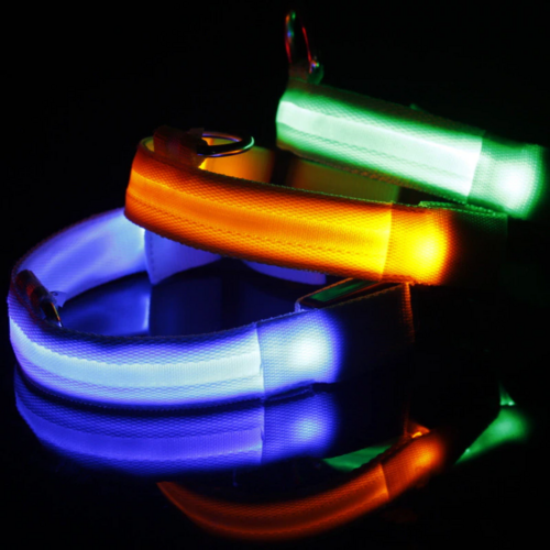 Flashing Collar Light Up Glow Pet Safety