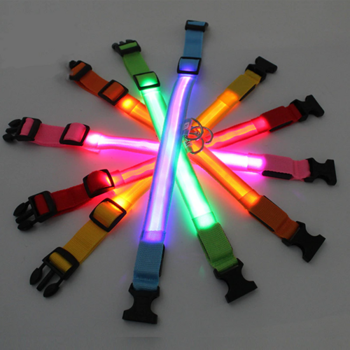 Flashing Collar Light Up Glow Pet Safety