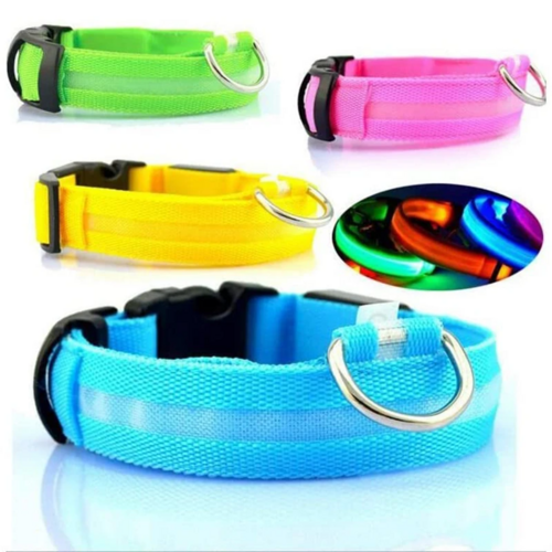 Flashing Collar Light Up Glow Pet Safety