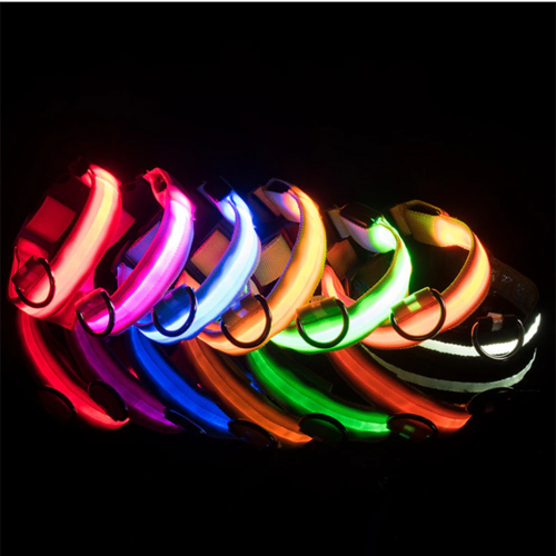 Flashing Collar Light Up Glow Pet Safety
