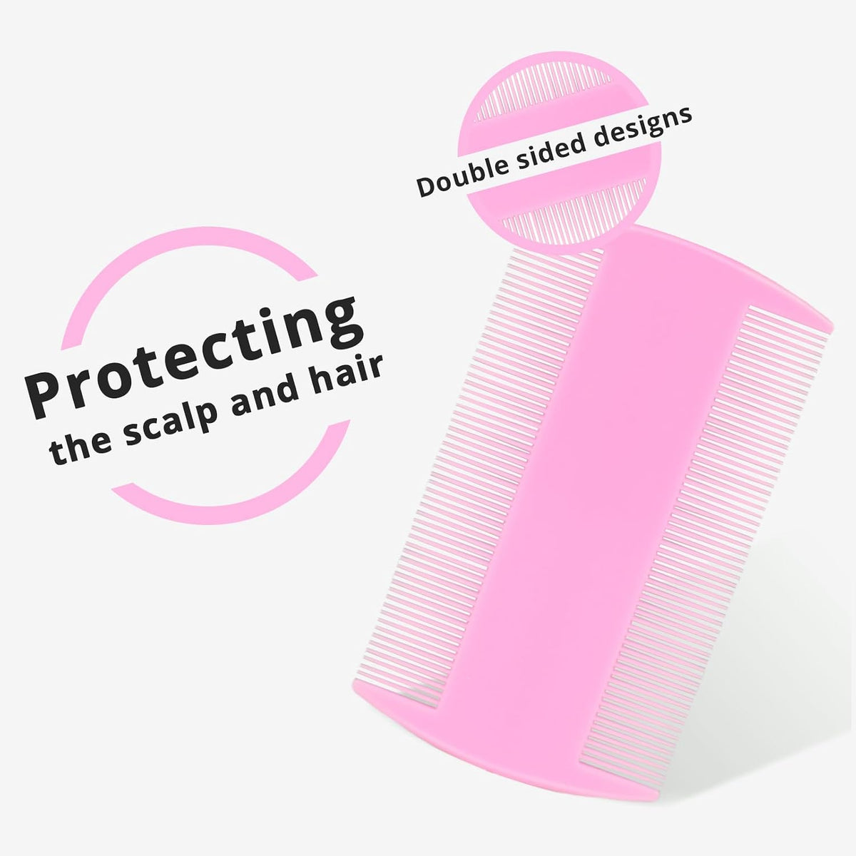 Grooming kit BLUE/PINK Promotes Hair Growth and Removes Loose Hair, Knots, and Flakes