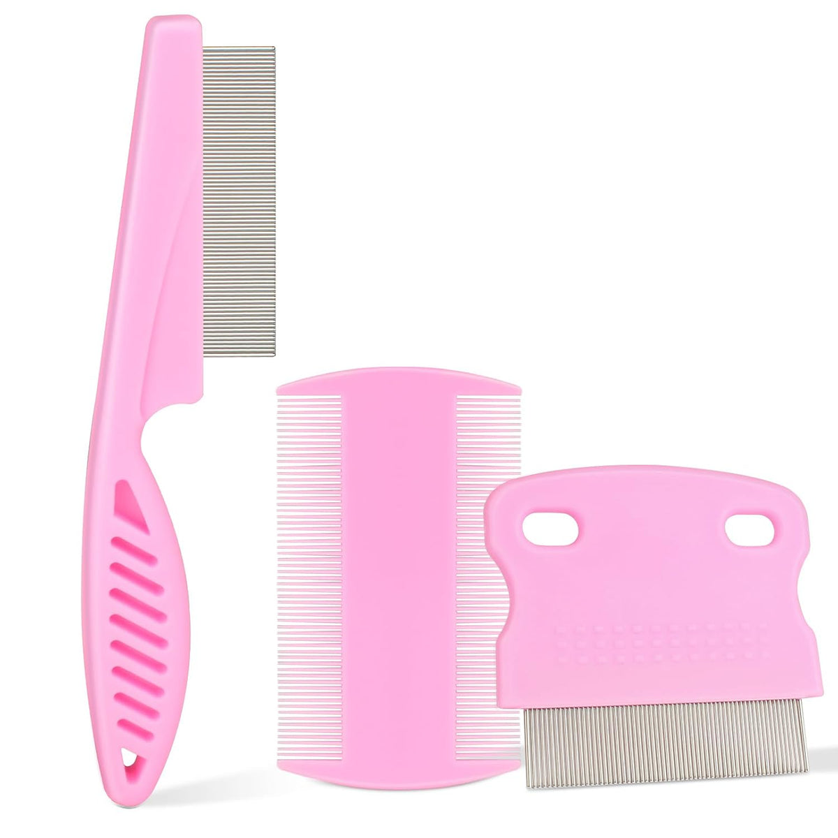 Grooming kit BLUE/PINK Promotes Hair Growth and Removes Loose Hair, Knots, and Flakes