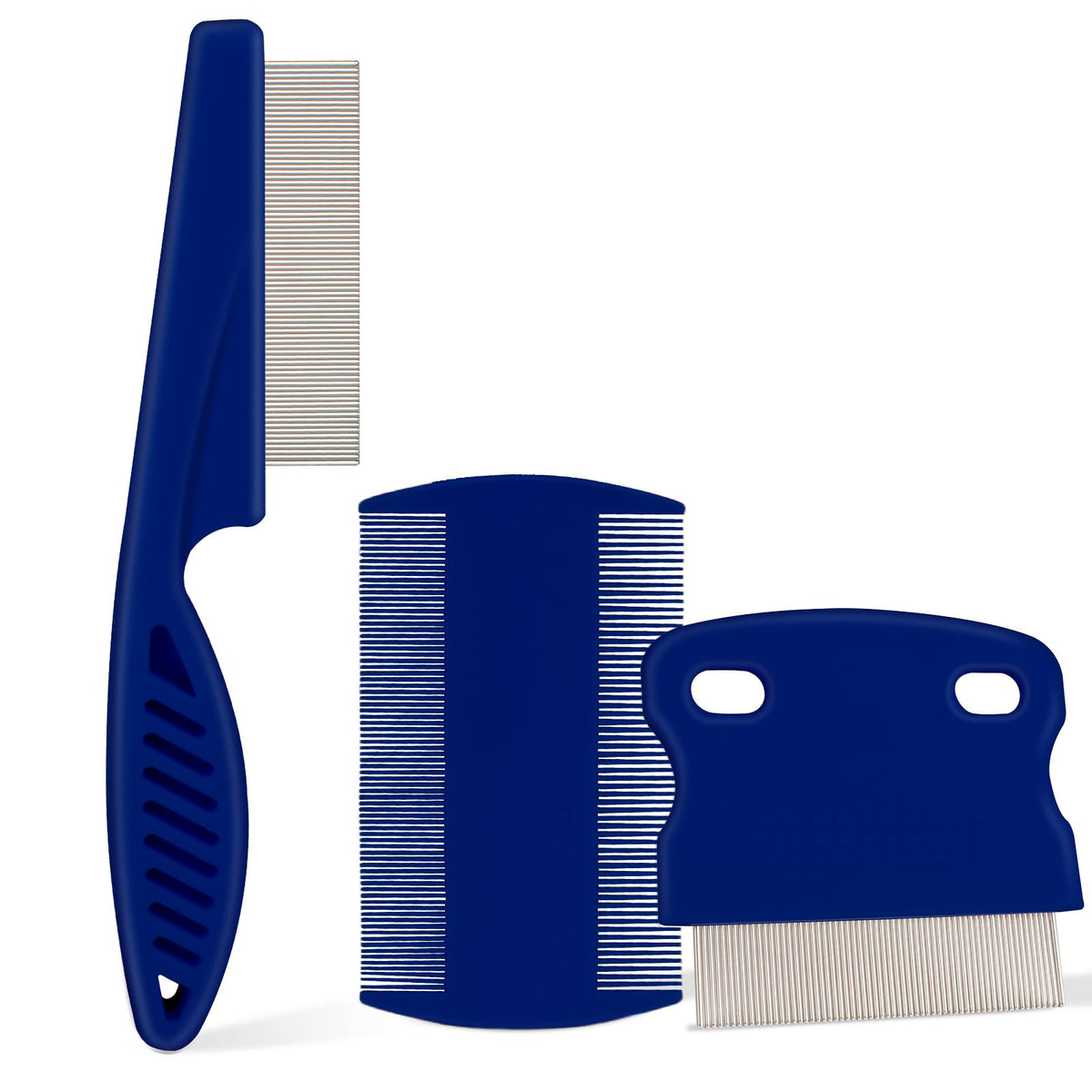 Grooming kit BLUE/PINK Promotes Hair Growth and Removes Loose Hair, Knots, and Flakes