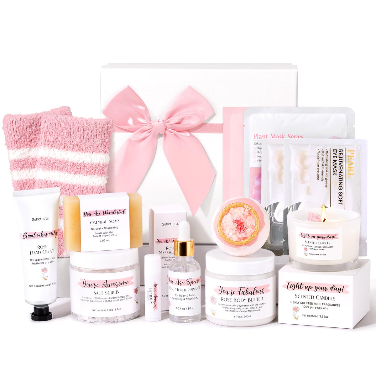 Spa Gifts for Women 13Pcs Self Care Package