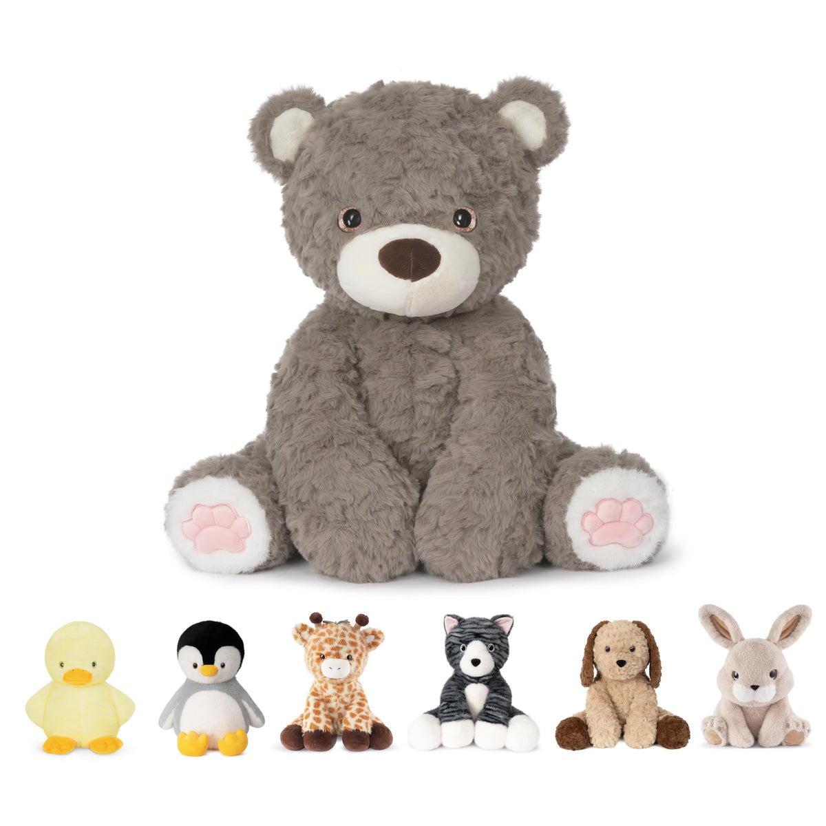 Best Friends Weighted Stuffed Animals, Multiple options each