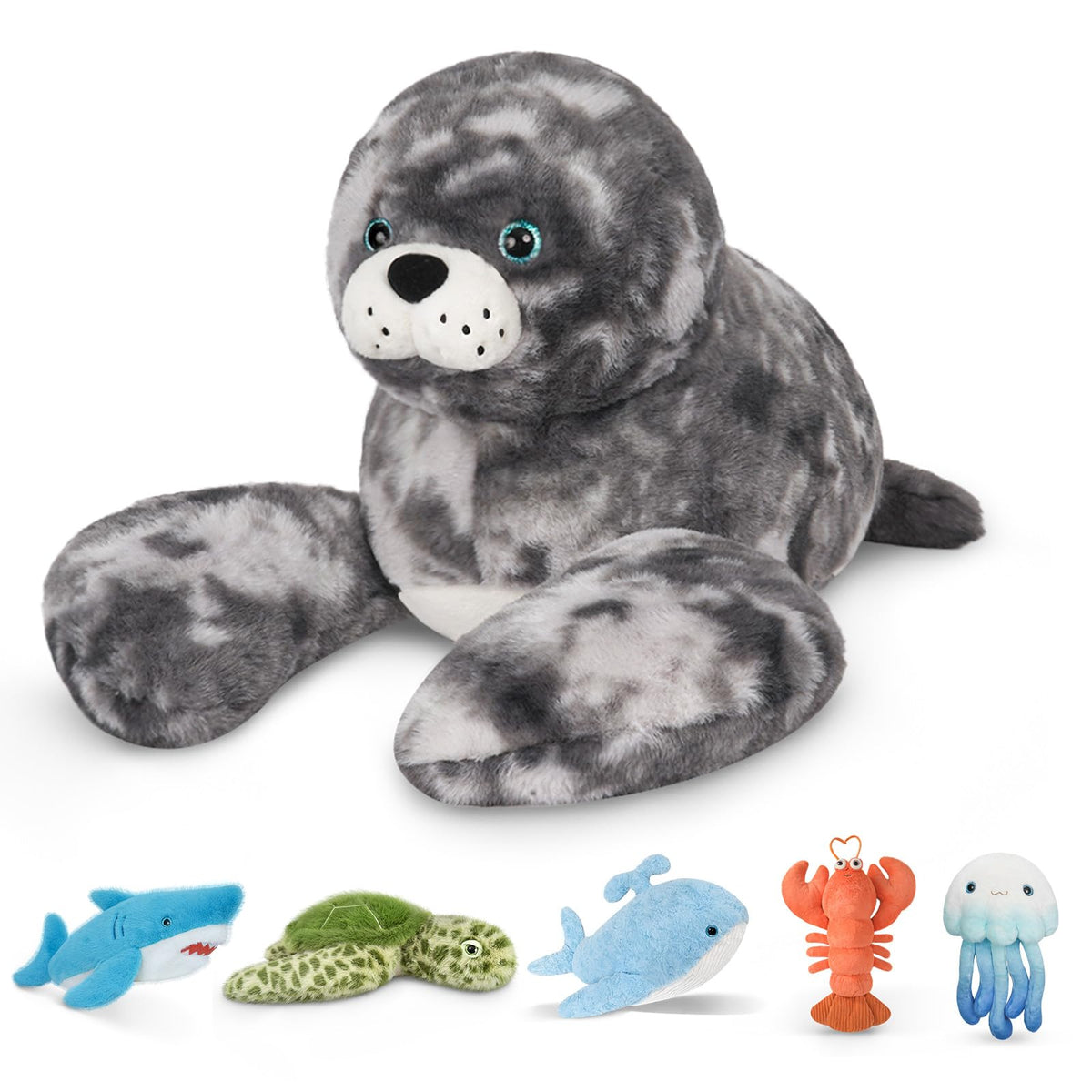 Best Friends Weighted Stuffed Animals, Multiple options each