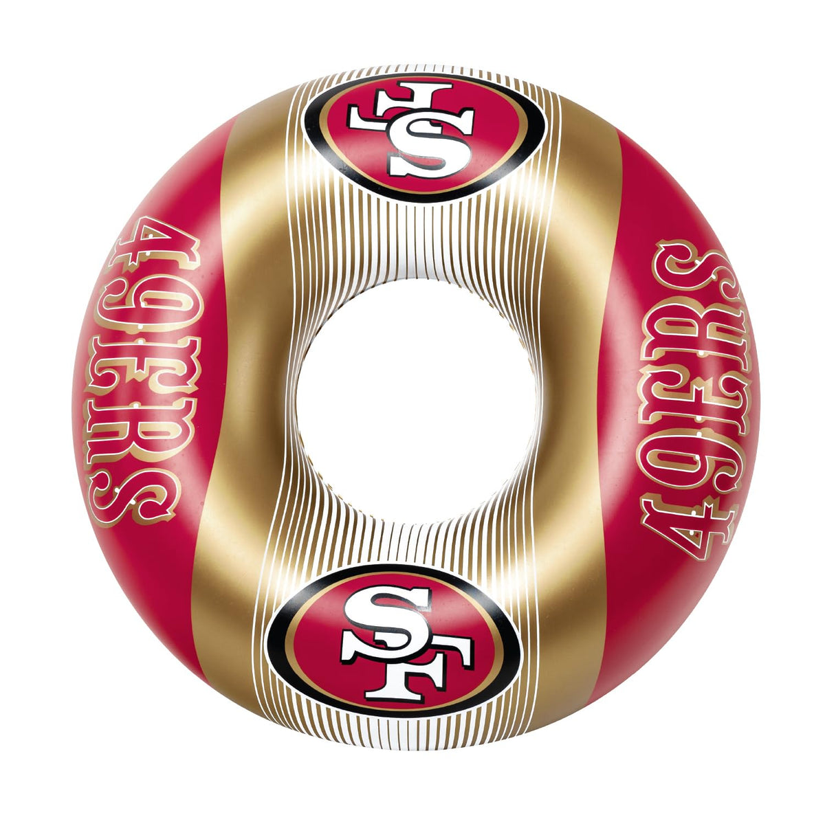BigMouth 36” Inflatable Pool Floats Officially Licensed NFL Fan Gear Merchandise Inner Tube for Adults and Teens