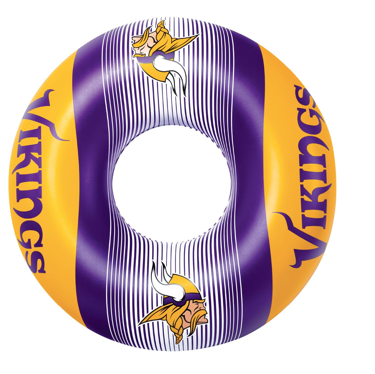 BigMouth 36” Inflatable Pool Floats Officially Licensed NFL Fan Gear Merchandise Inner Tube for Adults and Teens