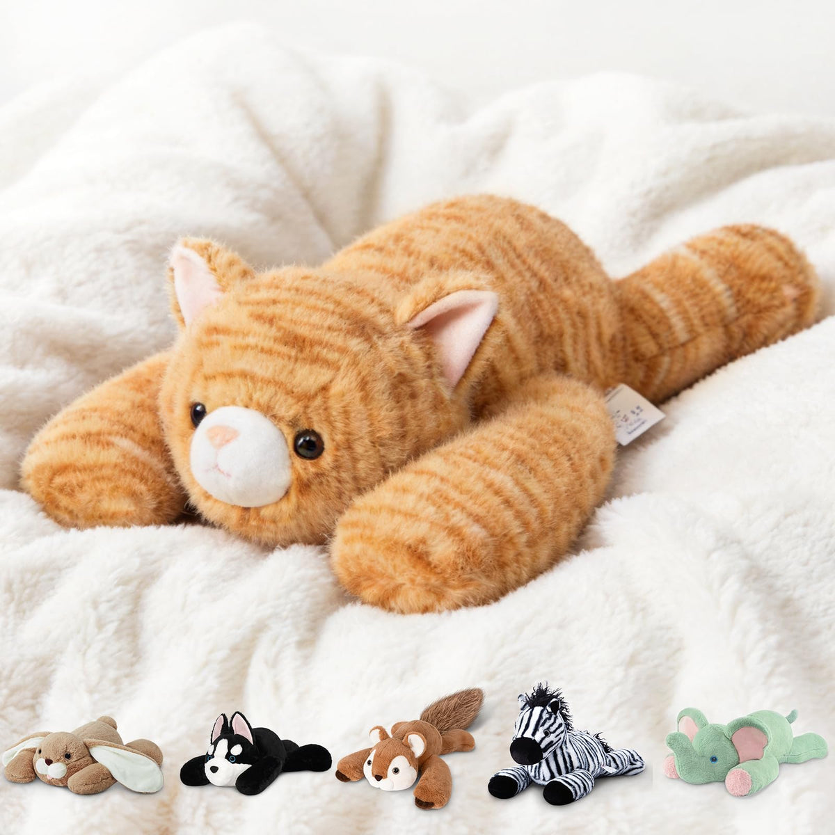Best Friends Weighted Stuffed Animals, Multiple options each