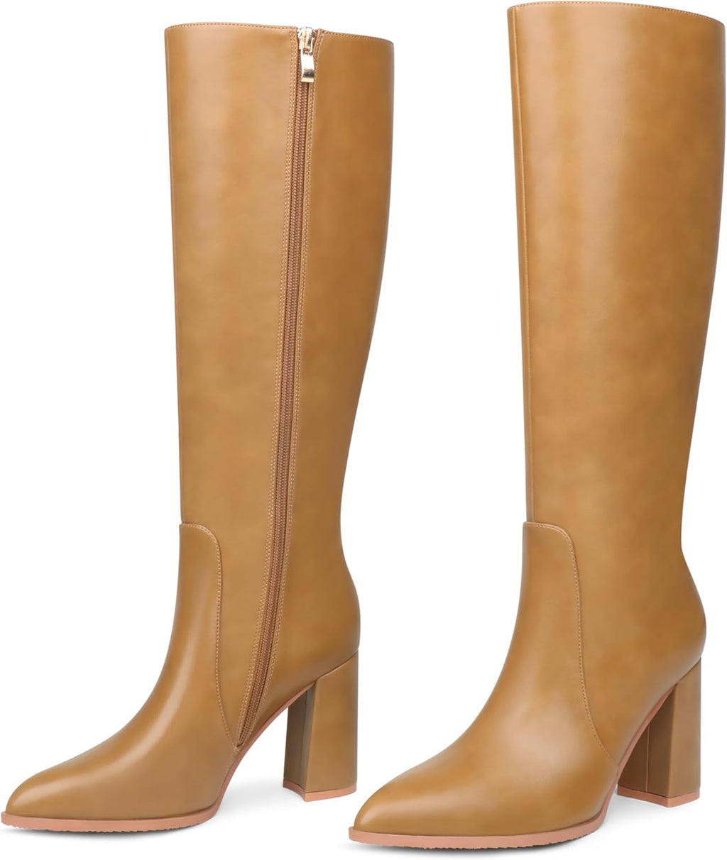 COLETER Women's Knee High Boots Different Styles plenty of Color