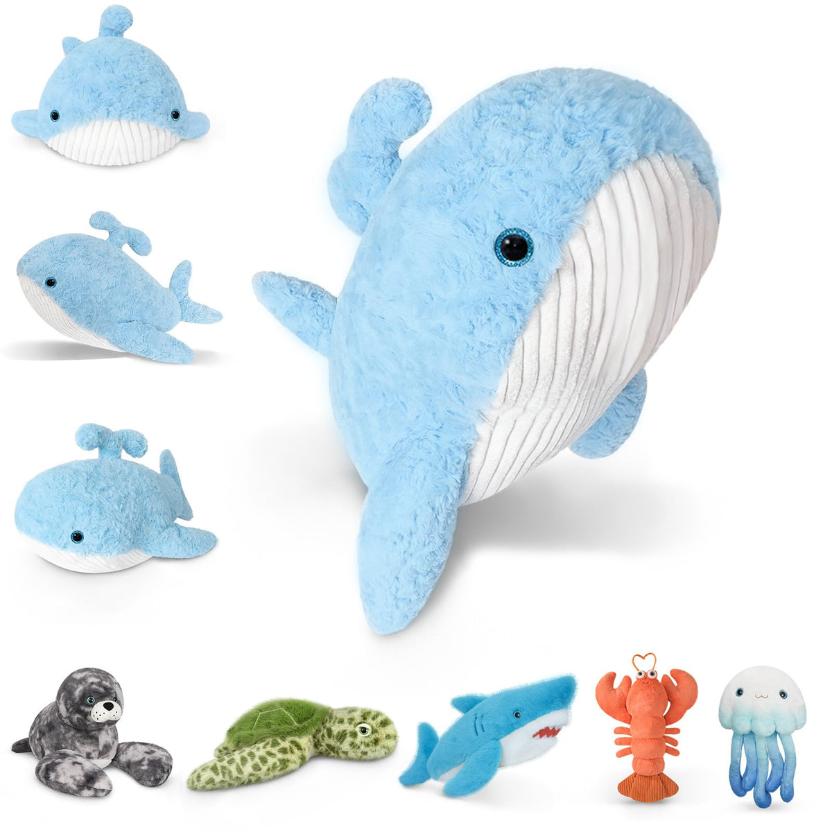 Best Friends Weighted Stuffed Animals, Multiple options each