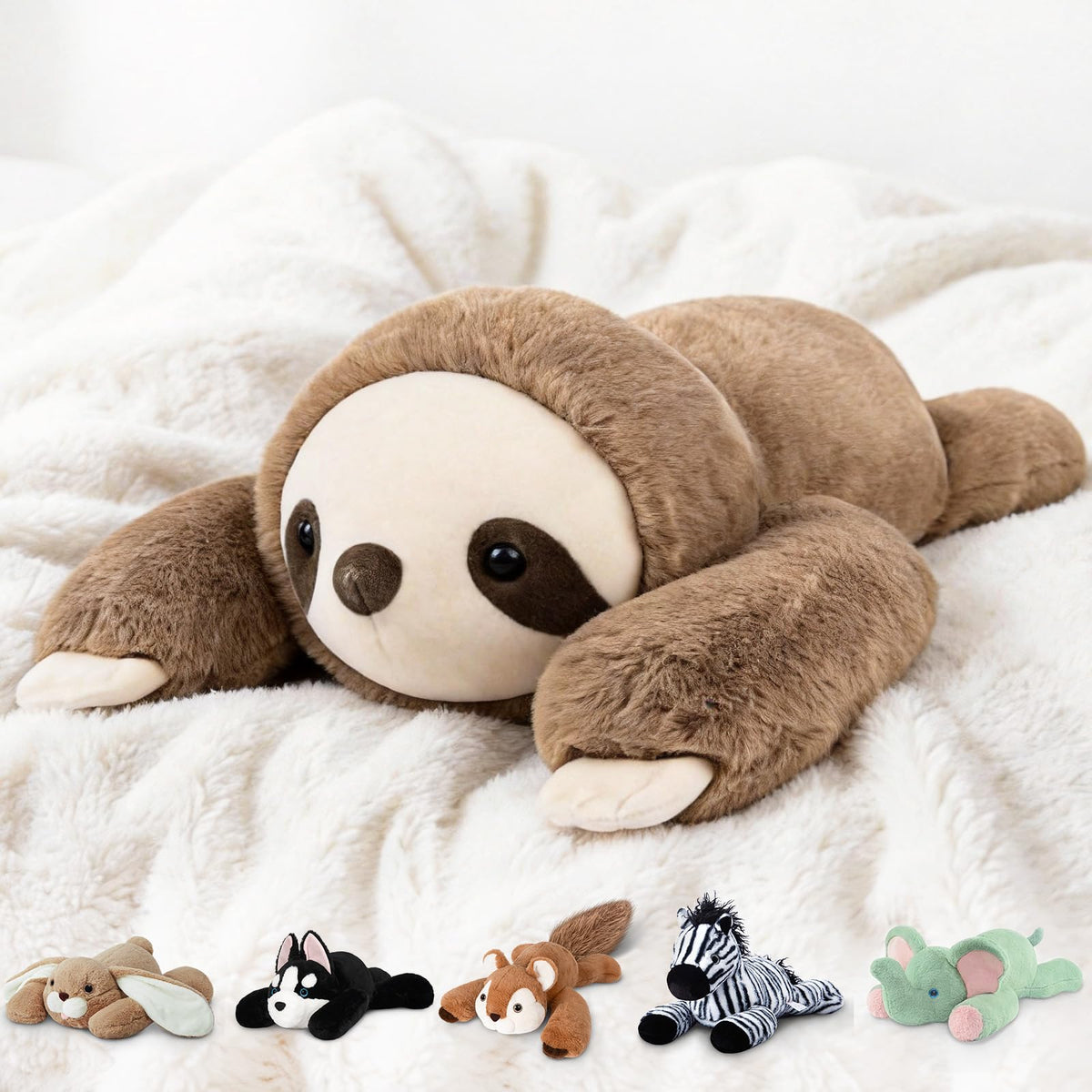 Best Friends Weighted Stuffed Animals, Multiple options each