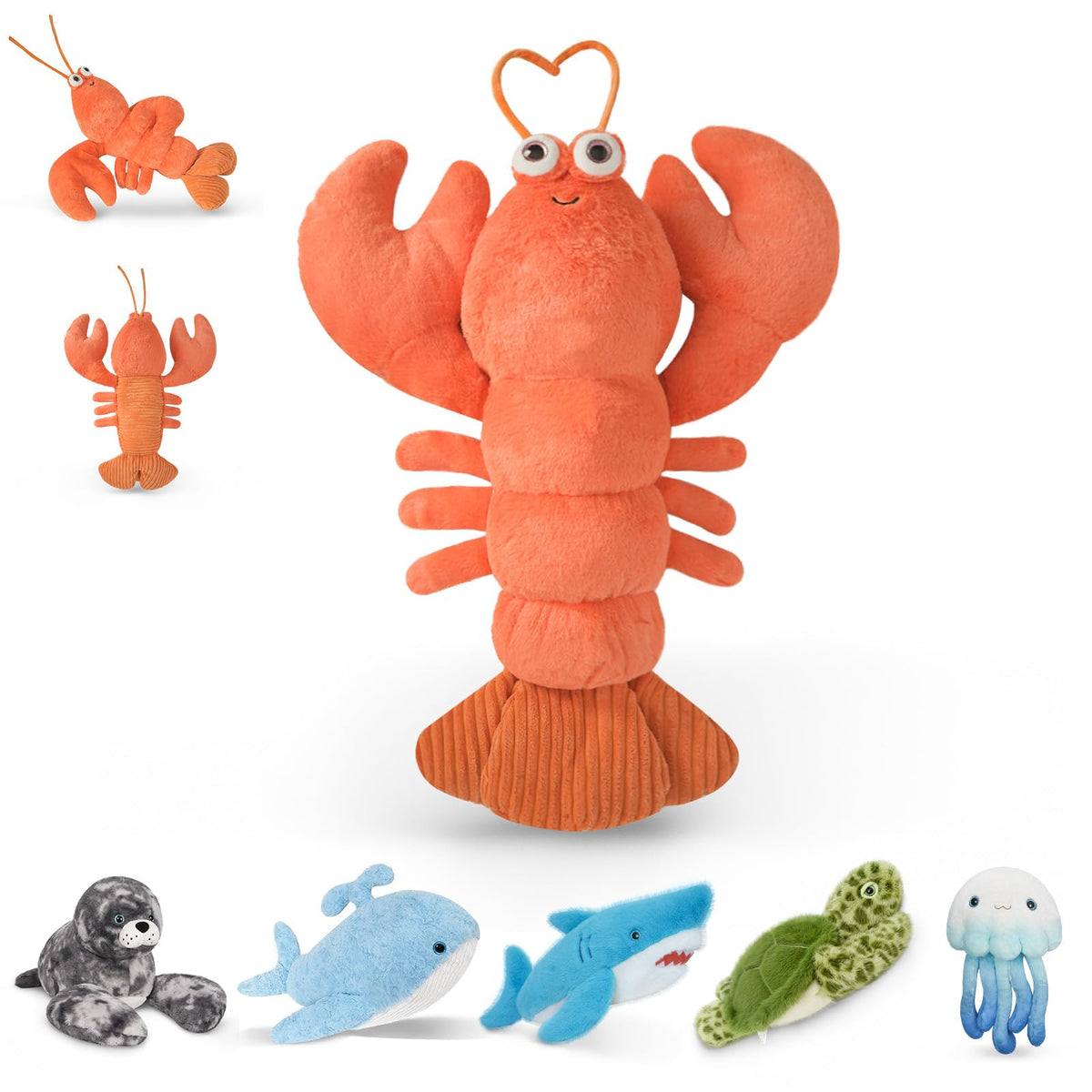 Best Friends Weighted Stuffed Animals, Multiple options each