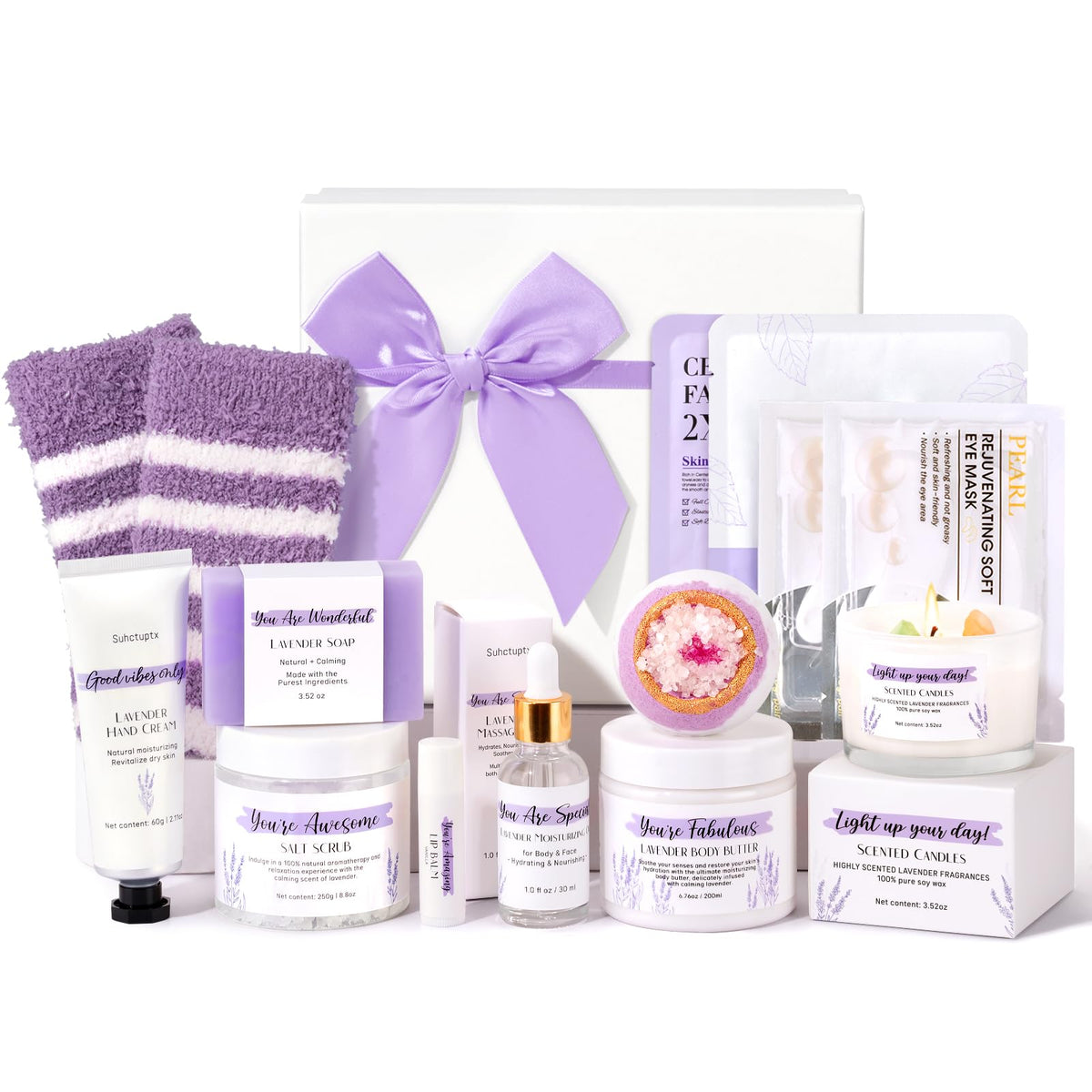 Spa Gifts for Women 13Pcs Self Care Package
