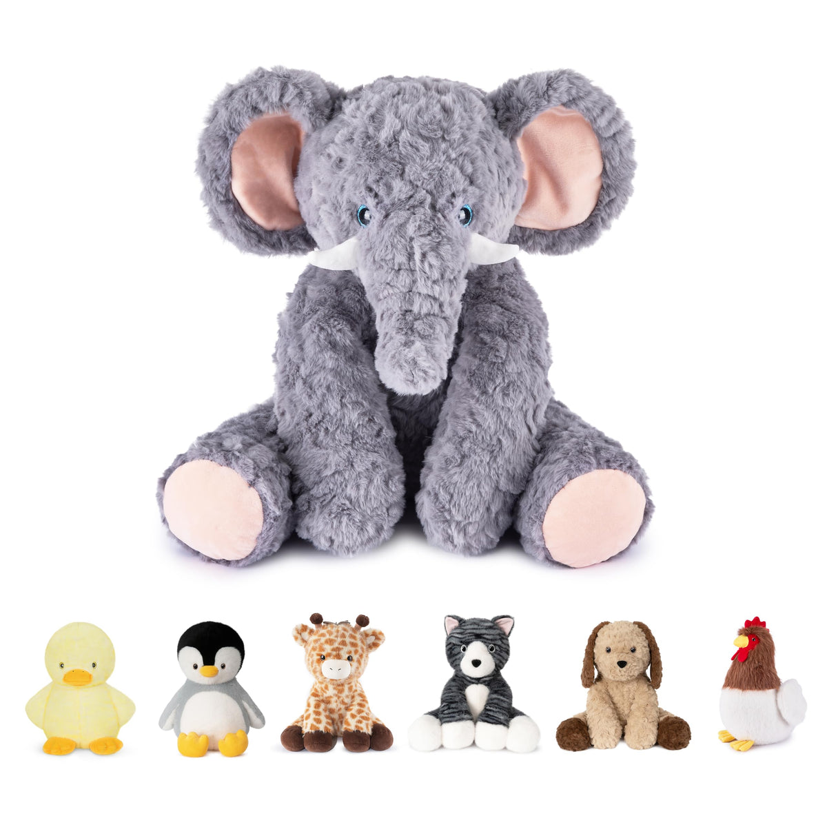 Best Friends Weighted Stuffed Animals, Multiple options each
