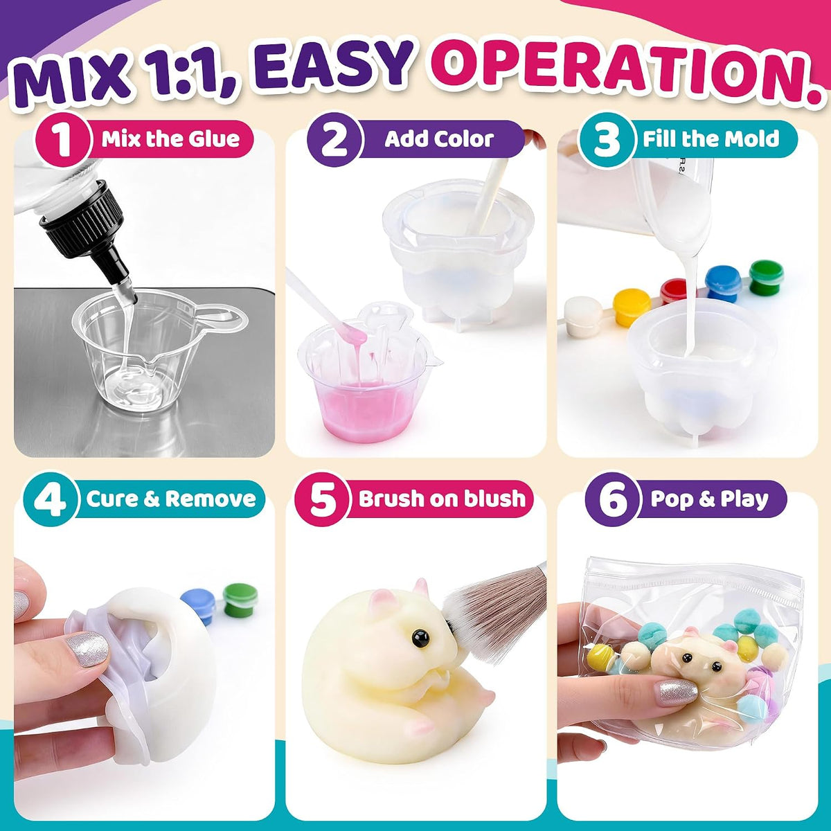 Needoh Squishy Making Kit