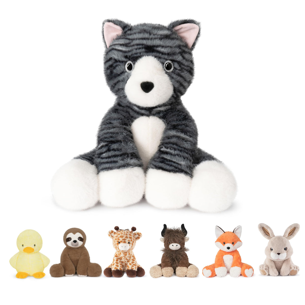 Best Friends Weighted Stuffed Animals, Multiple options each