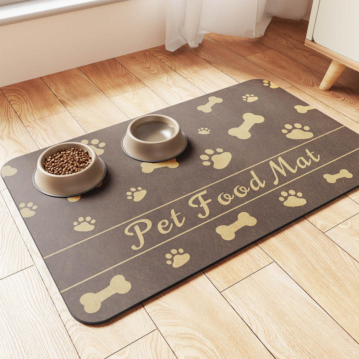 Pet Feeding Absorbent Pet Placemat VARIETY Food/Water Bowl, water proof