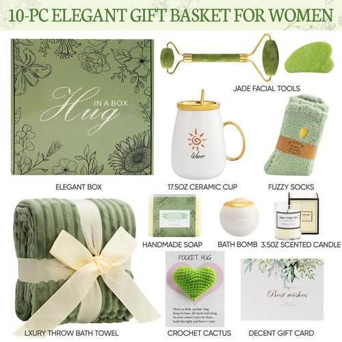 11-Piece Women's Luxury Self-Care & Spa Gift Set