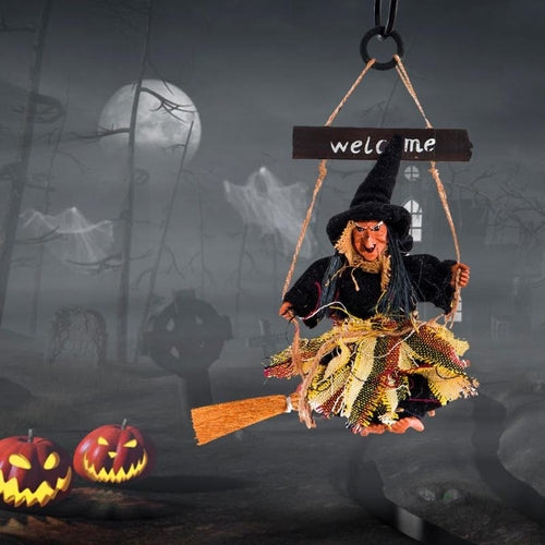 Broom Witch Halloween Party