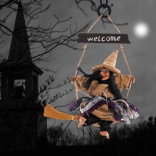 Broom Witch Halloween Party