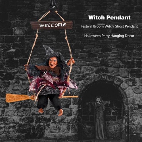 Broom Witch Halloween Party