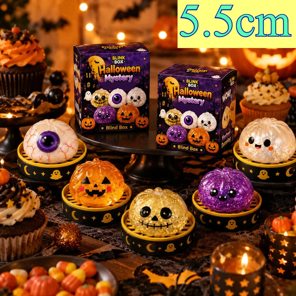 New hot 5.5cm Halloween themed creative decompression, kneading, squeezing, and venting toy