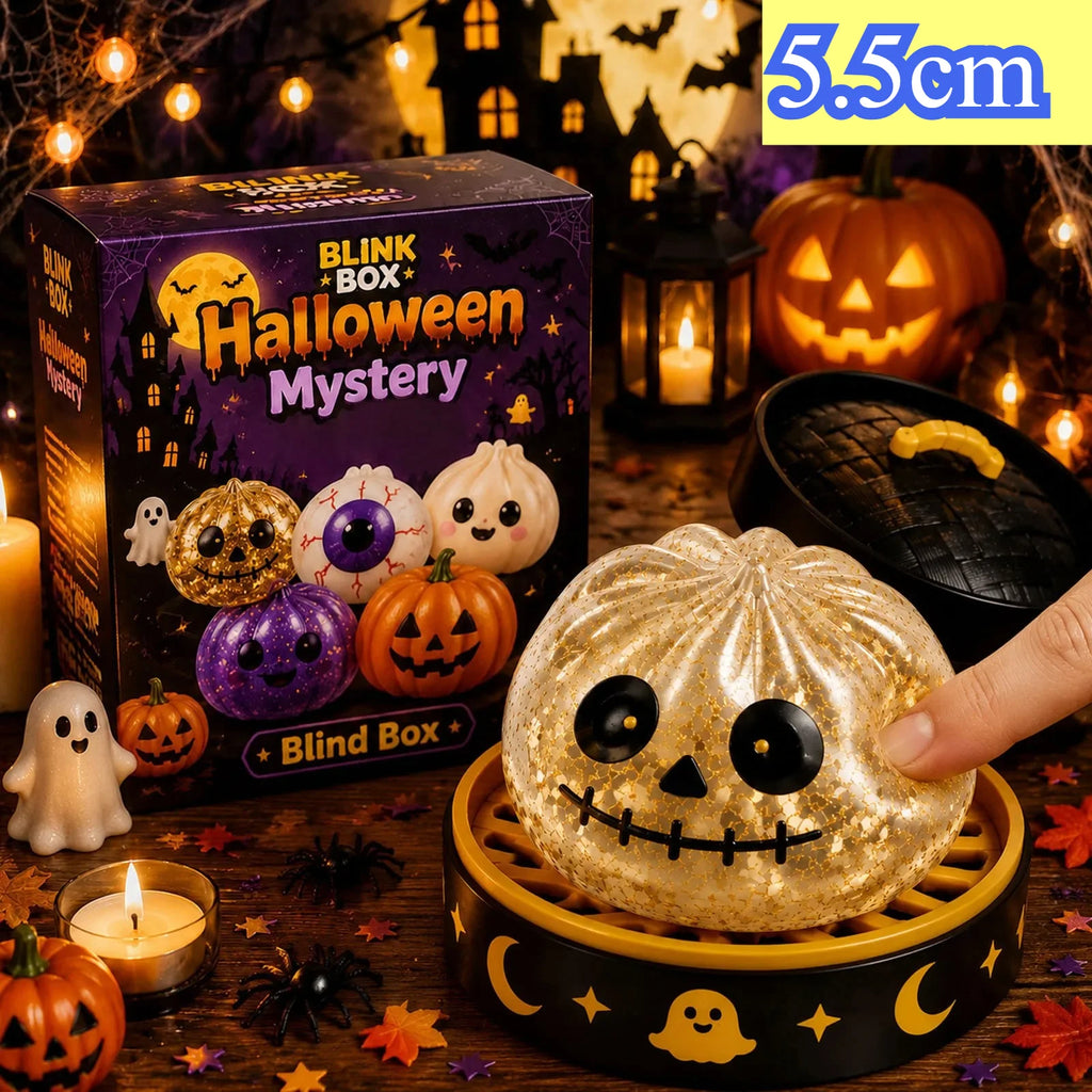 New hot 5.5cm Halloween themed creative decompression, kneading, squeezing, and venting toy