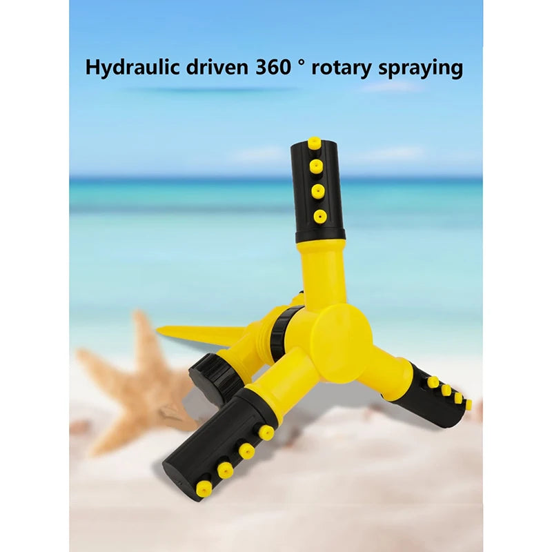 1pc 360-Degree Spinning Sprinkler Gardening Flowers Watering Nozzle For Gardening Lawn Irrigation Gardening Accessories