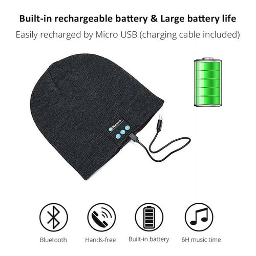Bluetooth work beanie