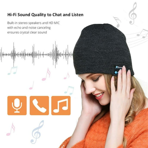 Bluetooth work beanie